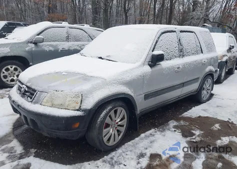 2000 Honda Cr-V Ex из США, поврежденный, VIN JHLRD1860YC048010